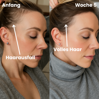 Ayesha™ Rot Licht Scalp Massager